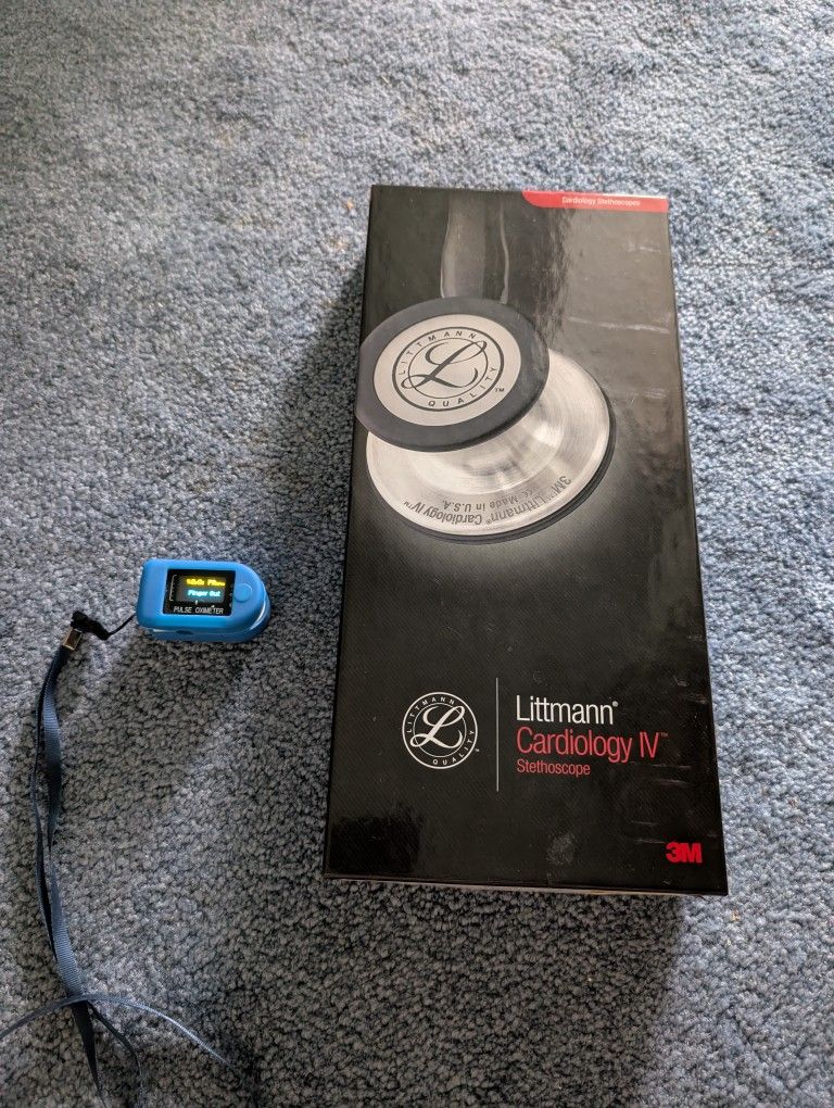 Littmann Cardiology 4 Stethoscope Plus Pulse Ox Sensor