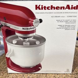 Kitchenaid ice cream maker attachment