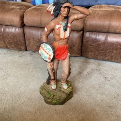 Native American Statue 