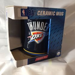 Oklahoma City Thunder Coffee Mug NEW In Box 