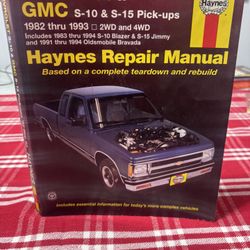 Haynes Repair Manual GMC Chevy 1(contact info removed) 