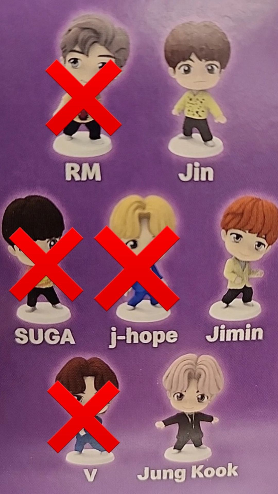 BTS - MCDONALDS TOY