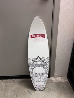 Smirnoff Spicy Tamarind Display Surfboard Sign Man Cave Bar
