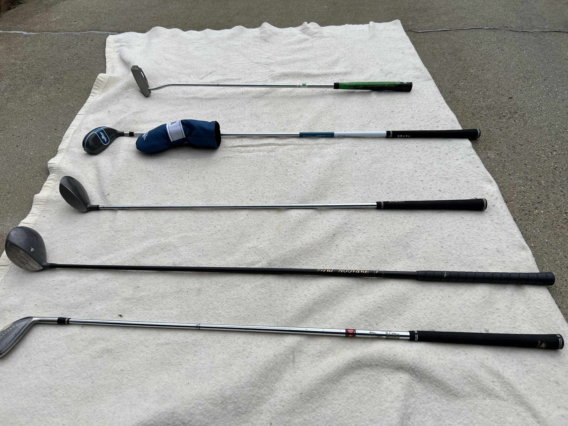 Assorted Golf Clubs For Sale