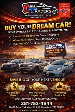 🚗 BUY YOUR DREAM CAR AT WHOLESALE PRICES! 🚗