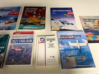 FAA Pilot Aviation Handbook Book Lot