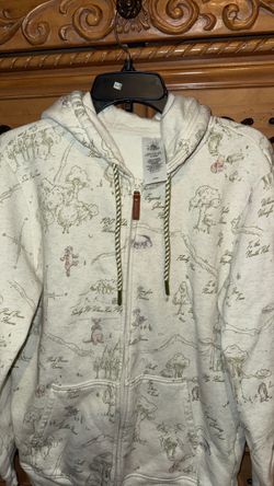 Disney Winnie the Pooh Hundred Acre Wood Zip-Up Hoodie