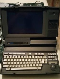 Atari Stacy laptop