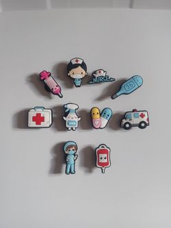 Medical Nurse Croc Charms