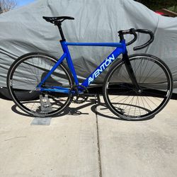 Aventon Mataro Track Bike Fixed Gear Carbon Fork Fixie Road Bike