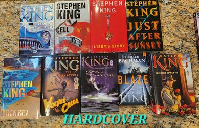Stephen King books SOME Hardcover/ paperback! ONLY $10/ each