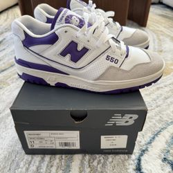 New Balance 550 “White Purple” 2021 - SIZE US M 11