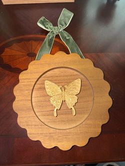 Wooden Butterfly Wall Hanging Decor