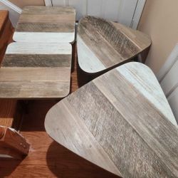 Modern Sixpenny Kai coffee table in reclaimed oak