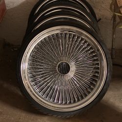 22" Wire Wheels 