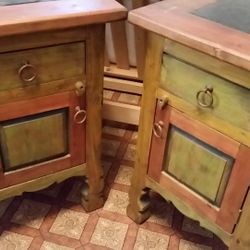 Old Mexico Style Coffee End Tables
