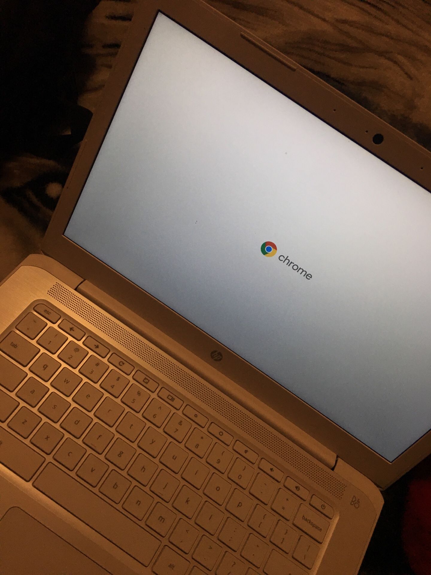 Hp laptop all white $180
