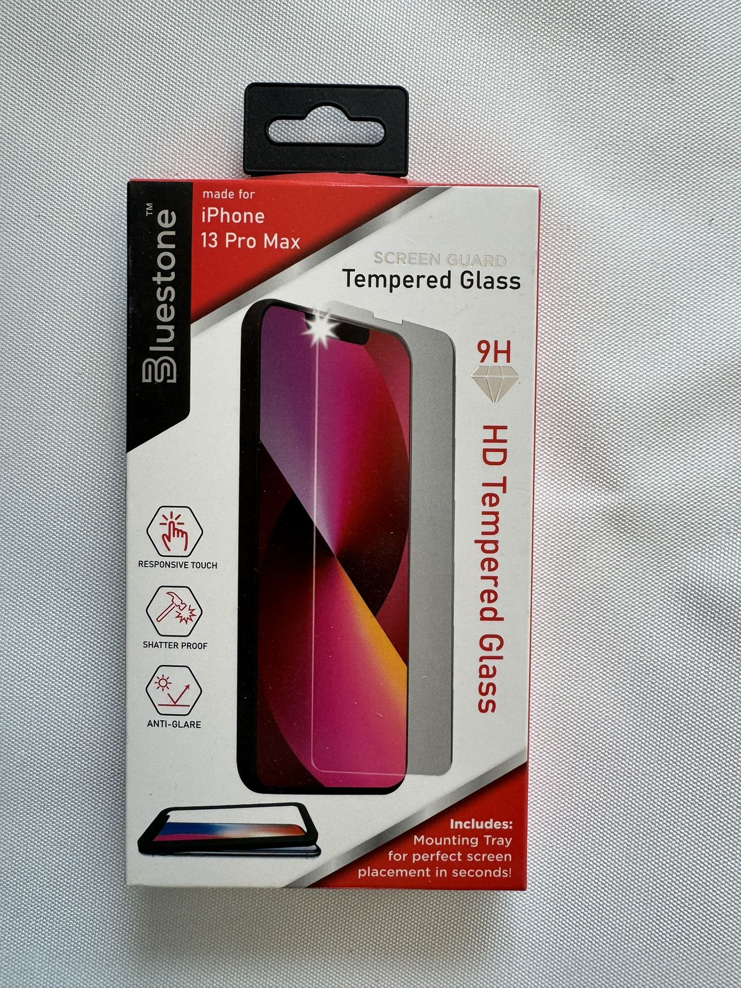 Bluestone 9H HD Tempered Glass Screen protector iPhone 13 Pro Max