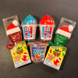 Sour Patch Kids + ICEE + Dippin’ Dots Squishy Toy Bundle