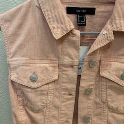 New Forever 21 Sleeveless Vest/Jacket