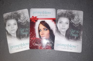 PRIMP AND BLOW DRY BAR