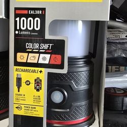 Coast Lantern Rechargeable Bright Lamp 1000 Lumens Brand New