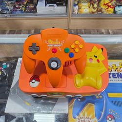 Pikachu Nintendo 64 System - Orange JP