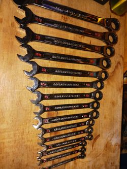 Milwaukee wrench set 15 piece