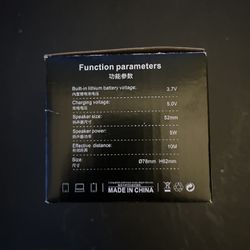 Bluetooth Speaker 