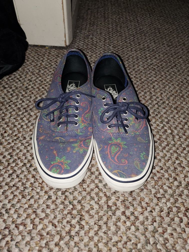 Vans Navy Paisley