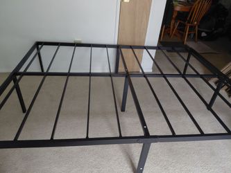 ( still available) No Delivery NE Philly Full size metal bed frame needs only a mattress