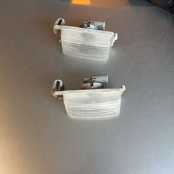350z License Plate Lights