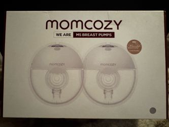 Momcozy M5 Hands-Free Wearable Electric Breast Pump Set: Double Pump System, USB Powered, Includes Carrying Case