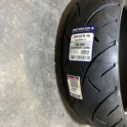 Motorcycle Metzeler ME 888 200/50R18 Rear Tire Marathon Ultra Motorcycle 200 50 18  (contact info removed)