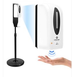LifeD'oro Automatic Hand Sanitizer Dispenser with Stand/Sanitizing Station (Dispenser+Stand) 33.8oz Capacity