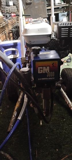 Graco GM 3000 Gas Airless Paint Sprayer – Commercial Rig, Ready to Work