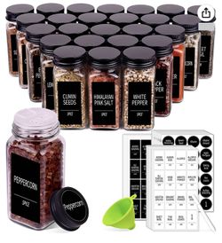 Brand New Spice Jars Never Used Still In Box