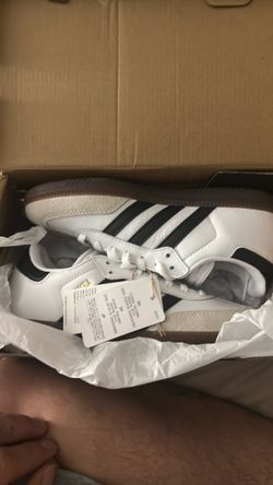 Adidas Samba White Black Sneakers