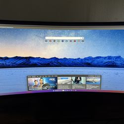 AOPEN 34HC5CUR 34” Curved Ultrawide Gaming Monitor