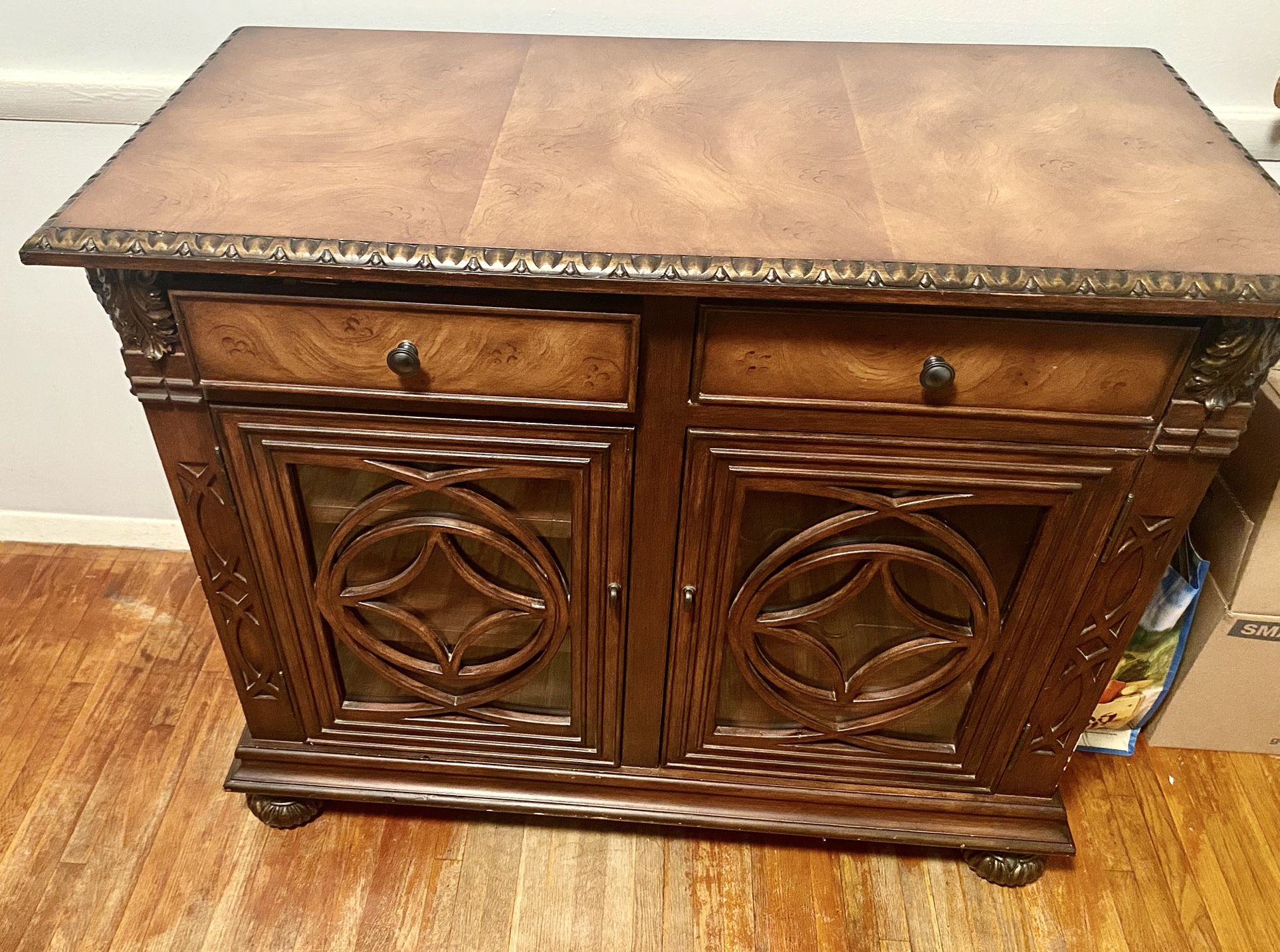 Sideboard- with wine rack- solid wood