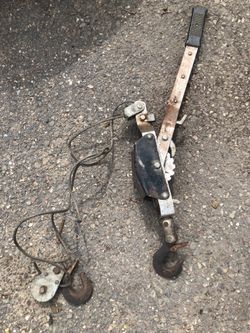 Come along winch tow tie down ratchet binder