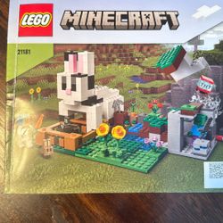 MINECRAFT LEGO Set 21181 