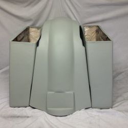 Harley Davidson Touring 6″ Extended Saddlebags No Lids and Fender No Cutouts