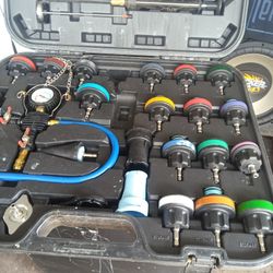 cooling system pressure tester And vacuum kit 