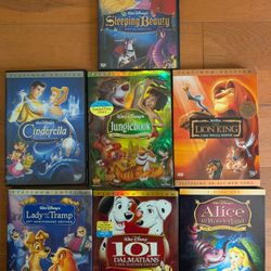 Disney Platinum And Special Edition DVD 