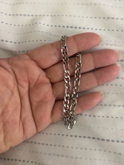 Men’s fashion stainless steel bracelet$20