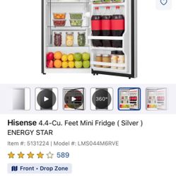 Hisense min refrigerator