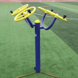 Outdoor fitness equipment paths, shoulder joint activities, shoulder joint rehabilitation training