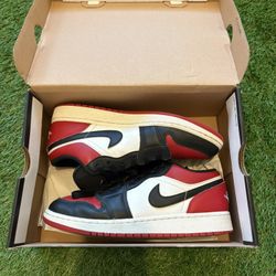 Jordan 1 Low 'Bred Toe’