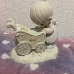 Precious Moments Something Precious from Above Figurine